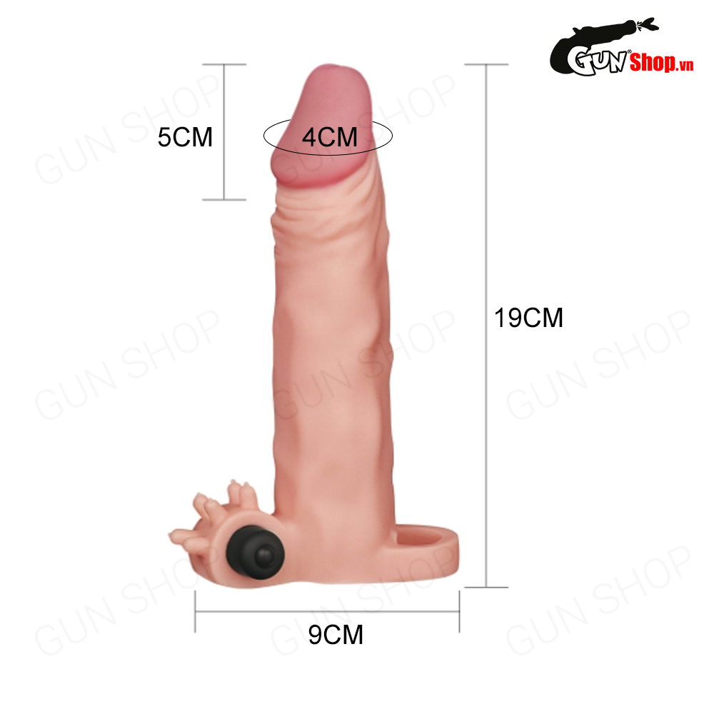 Bao cao su đôn dên kích thích Lovetoy Pleasure X-Tender rung mạnh — ảnh 3