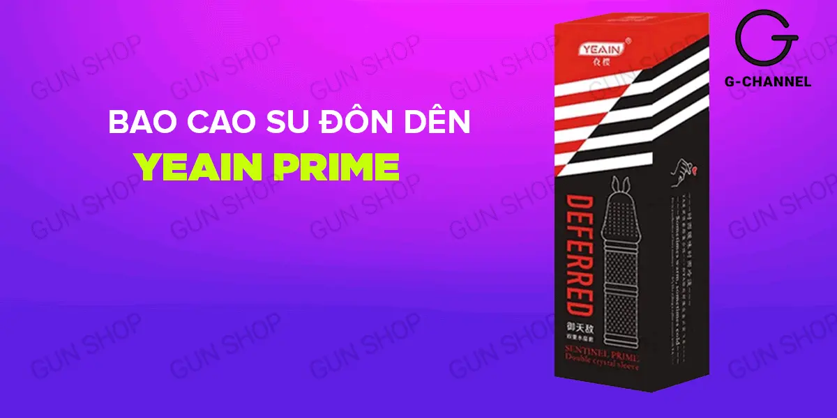 Bao cao su đôn dên yeast tăng kích thước, hưng phấn, an toàn — ảnh 2