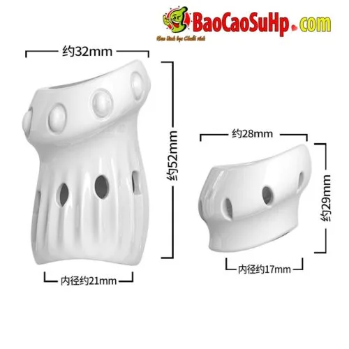 Bao cao su donden hở đầu bi sần Resist Ring tăng kính thước giữ nguyên khoái cảm — ảnh 4