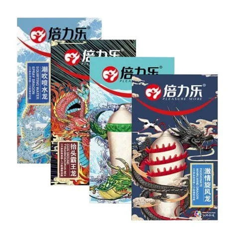 Bao cao su Dragon gân gai bi lớn tăng khoái cảm an toàn