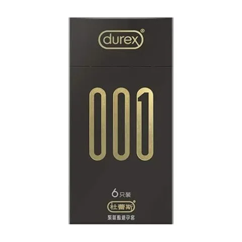 Bao cao su Durex 001 siêu mỏng 54mm an toàn thăng hoa hộp 6