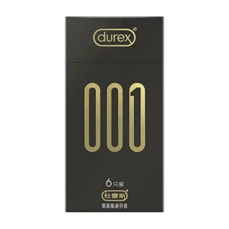 Bao cao su Durex 001 siêu mỏng 54mm an toàn thăng hoa hộp 6 — ảnh 2