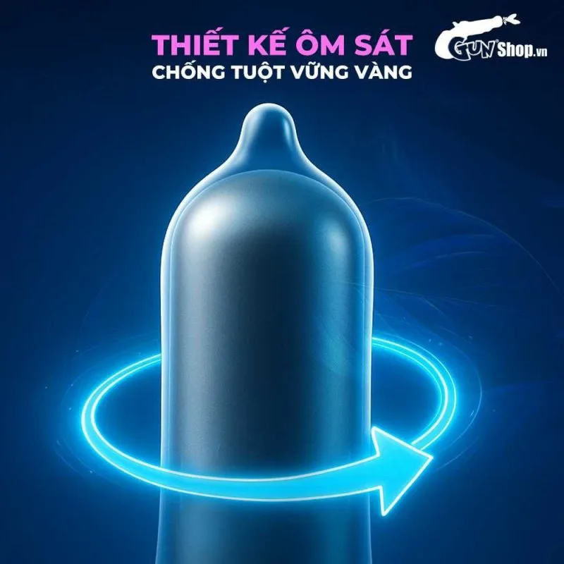Bao cao su Durex Close Fit 49mm ôm vừa hộp 12 chiếc siêu mỏng — ảnh 7