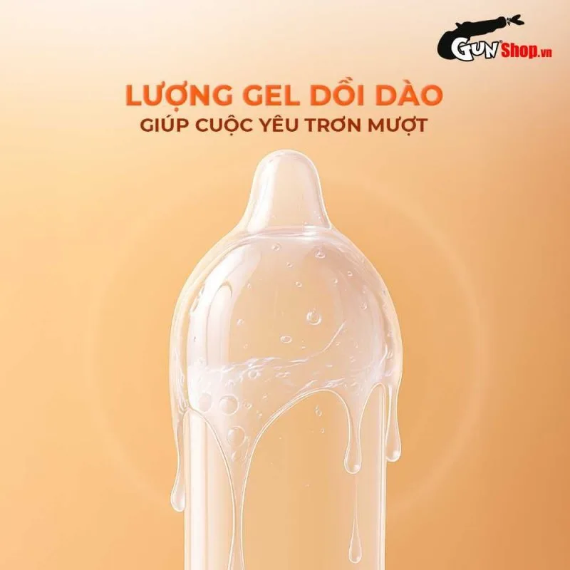 Bao cao su Durex Fetherlite siêu mỏng gel bôi trơn hộp 12 — ảnh 6