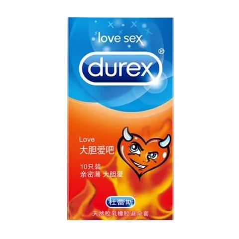 Bao cao su Durex Love siêu mỏng hương vani hộp 10 cái giá tốt