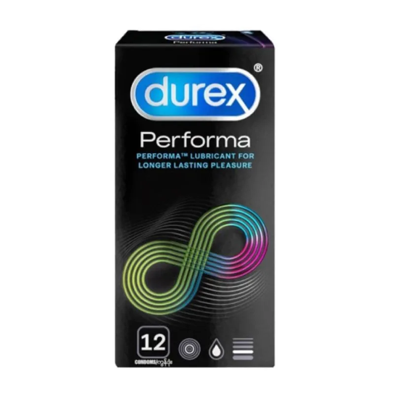 Bao cao su Durex Performa kéo dài thời gian an toàn hộp 12 cái — ảnh 3