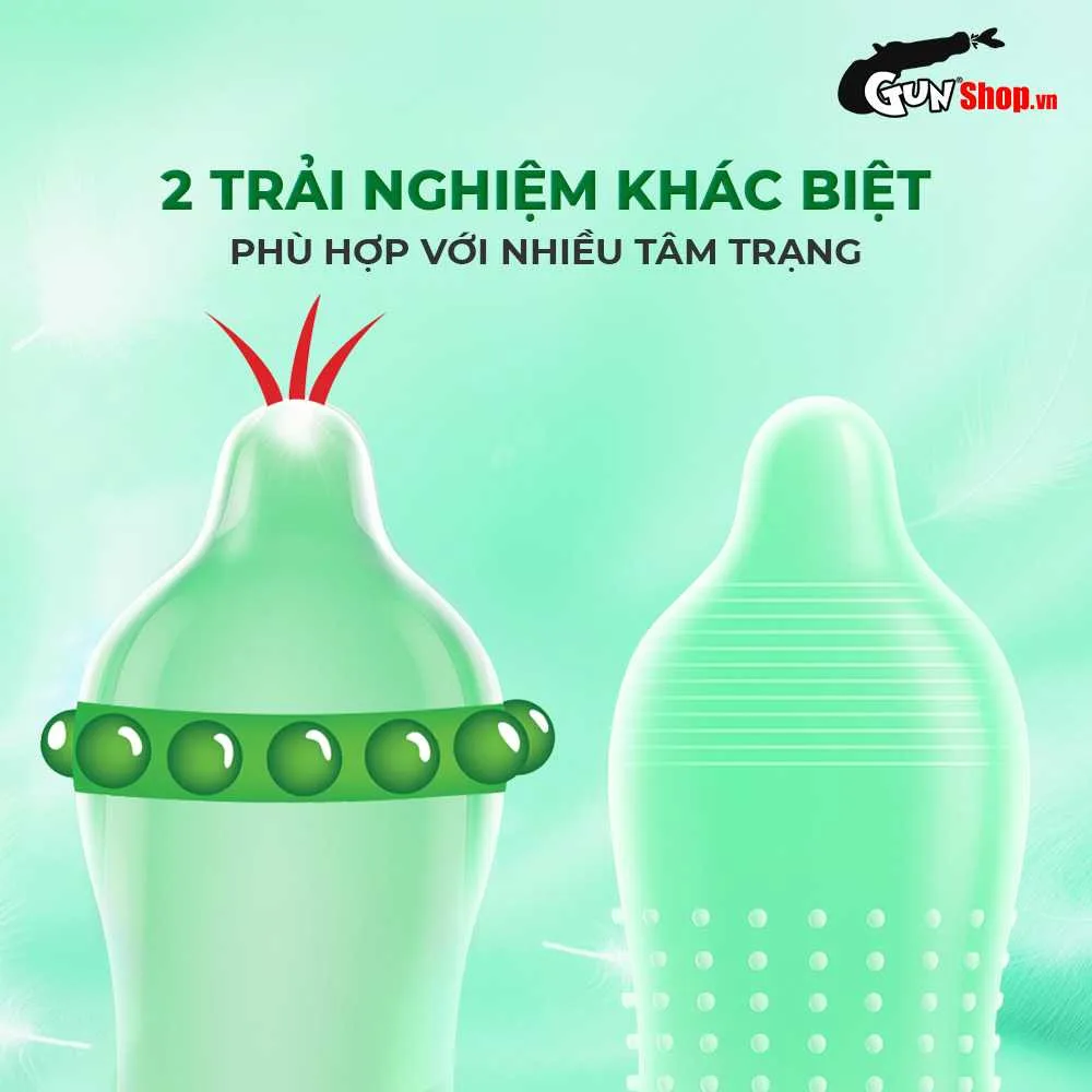 Bao cao su Firon Virex - Hộp 1 bao gai, 1 vòng bi siêu lớn + 1 bao Firon Rush (Hộp 2 cái) — ảnh 5