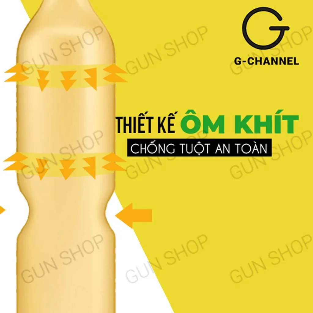 Bao cao su Gold gai bi hộp 2 cái an toàn thoải mái kích thích — ảnh 4