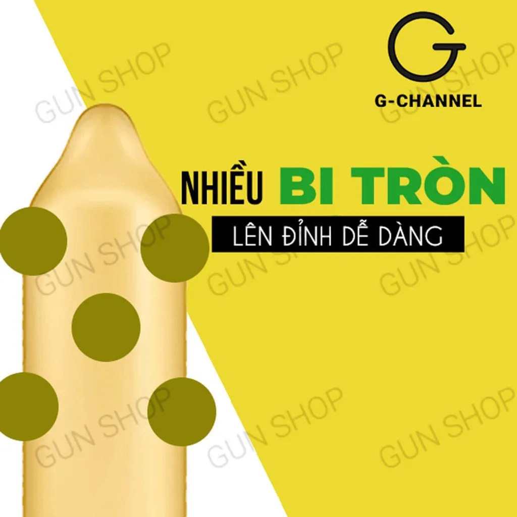 Bao cao su Gold gai bi hộp 2 cái an toàn thoải mái kích thích — ảnh 5