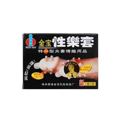Bao cao su Gold gai bi hộp 2 cái an toàn thoải mái kích thích
