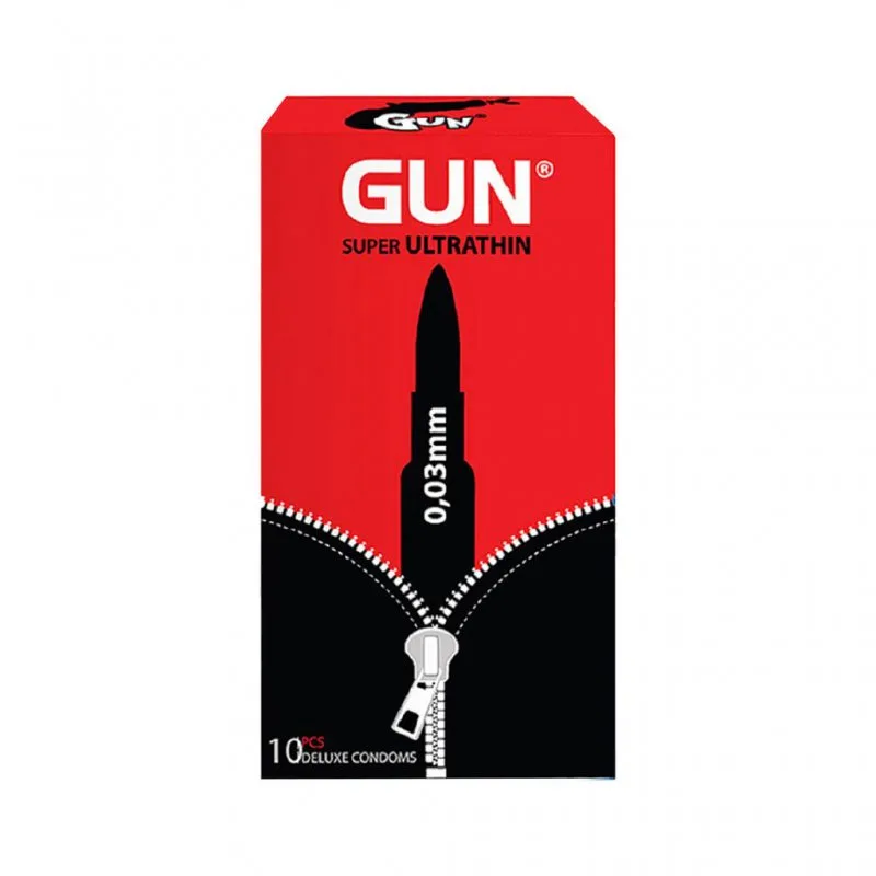 Bao cao su Gun siêu mỏng 0.03mm hộp 10 cái - An toàn, nhạy cảm — ảnh 3