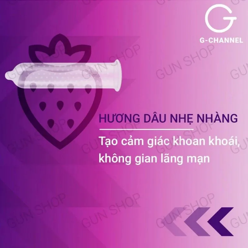 Bao cao su Human hương dâu thơm mát, hộp 120 cái giá tốt — ảnh 7