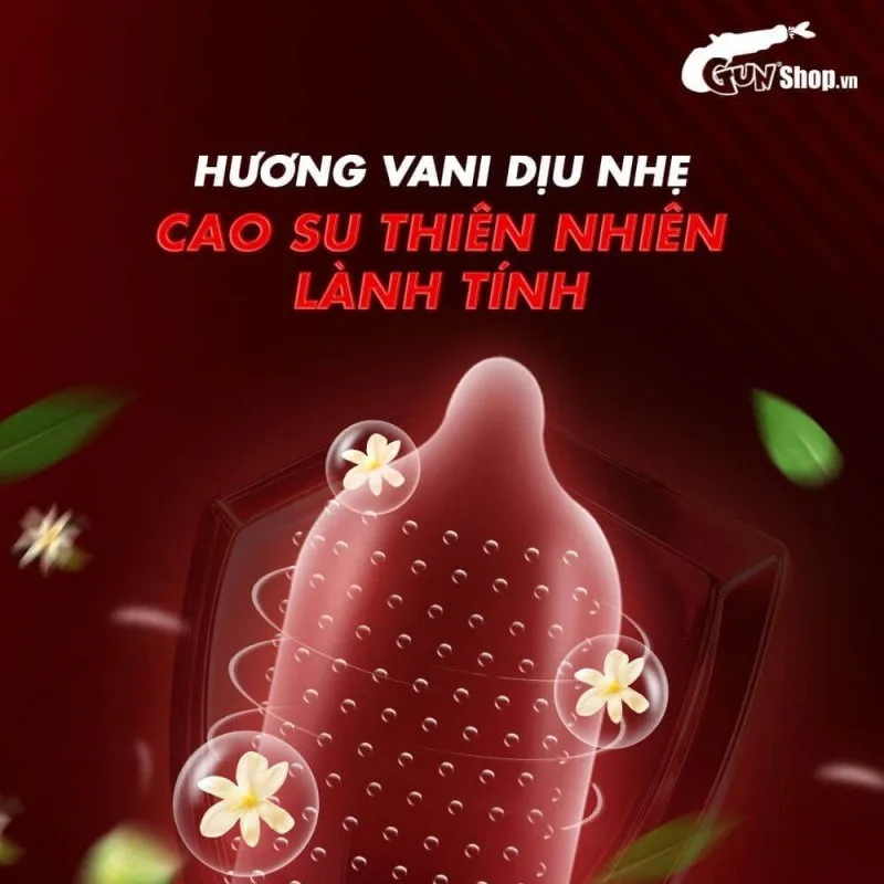 Bao cao su Juncai Okamto G-Spot Black siêu mỏng gai li ti 10 cái — ảnh 4