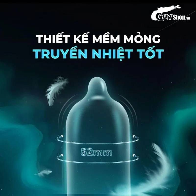 Juncai Classic hộp 12 bao cao su mềm mỏng an toàn uy tín — ảnh 4