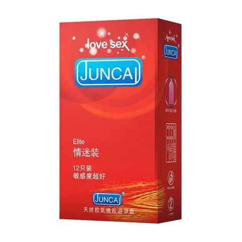 Bao cao su Juncai Elite nhanh truyền nhiệt ôm sát hộp 12 cái