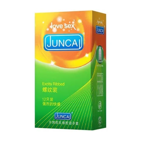 Bao cao su Juncai Excita Gân Sọc Hộp 12 cái - Mua ngay