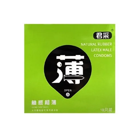 Bao cao su Juncai siêu mỏng thơm dịu hộp 10 cao cấp an toàn