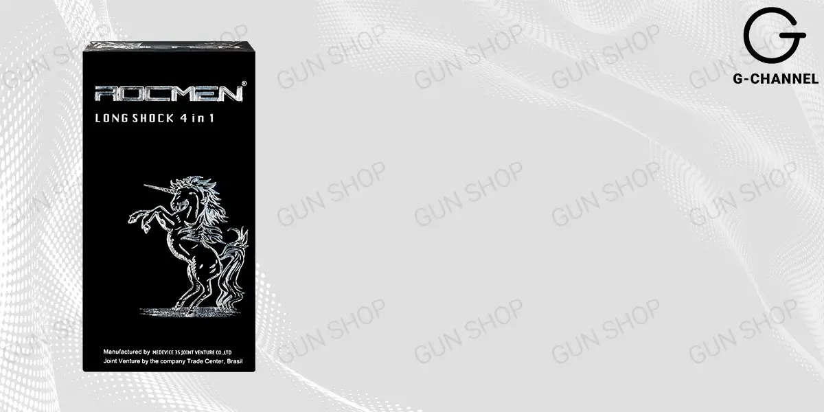 Bao cao su Rocmen Long Shock kéo dài quan hệ an toàn 12 cái — ảnh 2