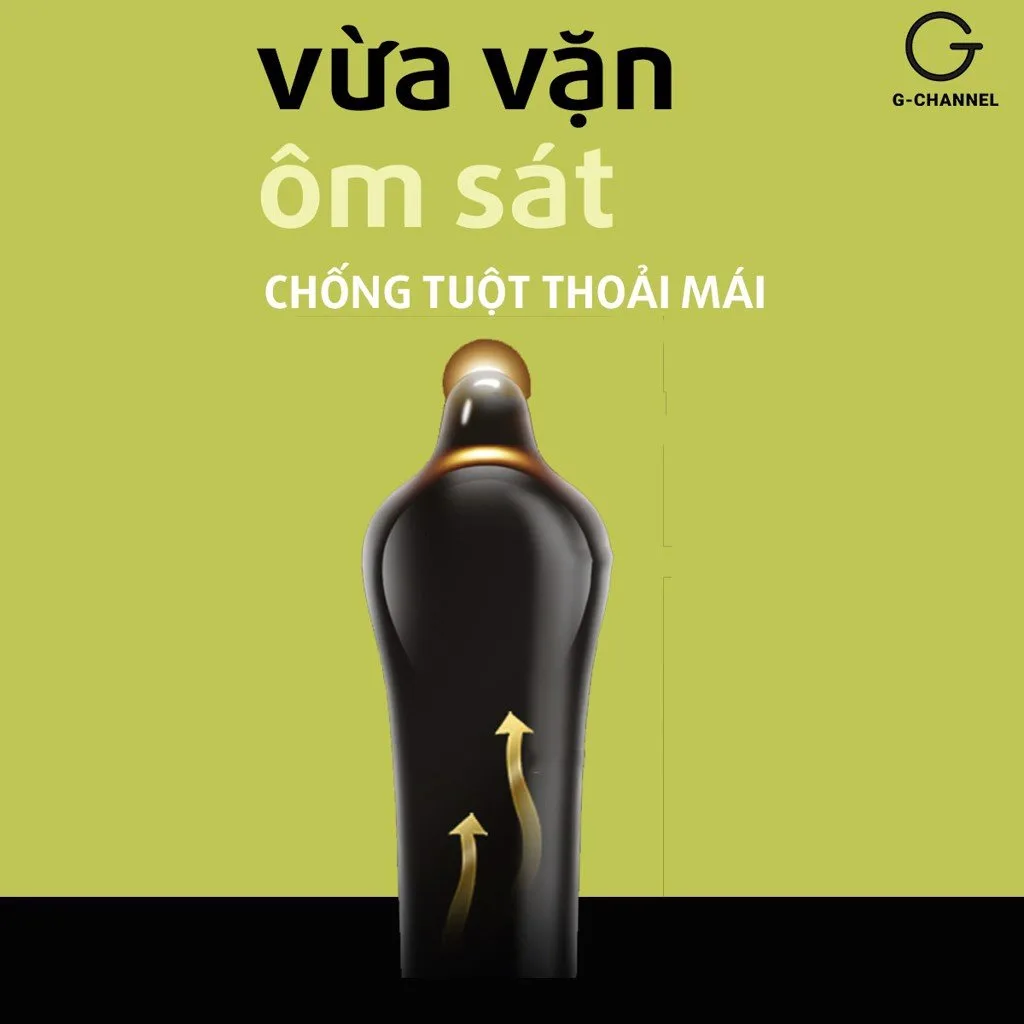 Kimono Vàng siêu mỏng 0.02mm an toàn BCS hộp 12 cái — ảnh 5