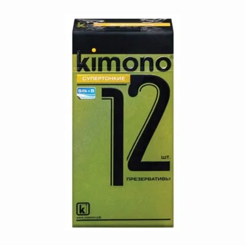 Kimono Vàng siêu mỏng 0.02mm an toàn BCS hộp 12 cái