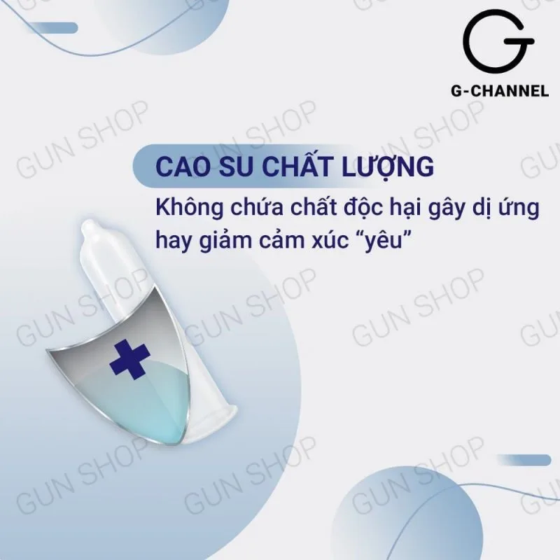 Bao cao su Liebe mỏng nhẹ 49mm, an toàn, mềm mại hộp 12 — ảnh 7