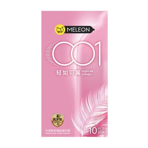 Bao cao su Meleon 001 siêu mỏng nhẹ an toàn Hộp 10 chiếc