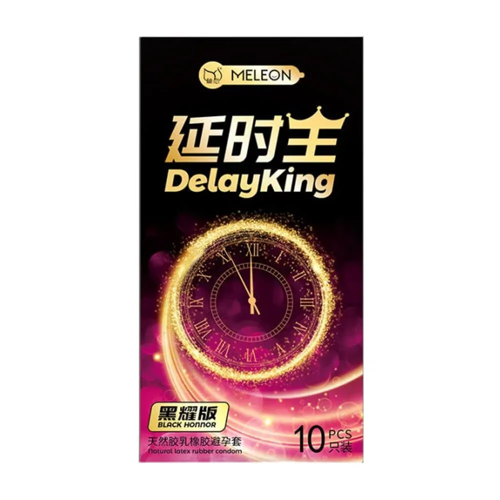 Bao cao su Meleon Delayking Black Honnor kéo dài cực đỉnh 10 cái — ảnh 2
