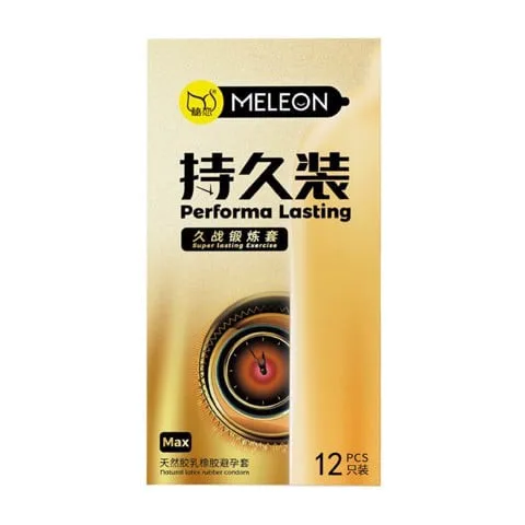 Bao cao su Meleon Performa Lasting Max hộp 12 cái - Bền bỉ, an toàn