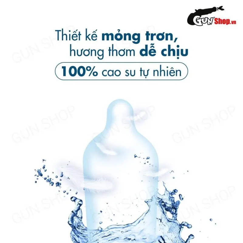 Bao cao su Mingliu Double Lubricating hộp 10 chiếc nhiều gel — ảnh 6