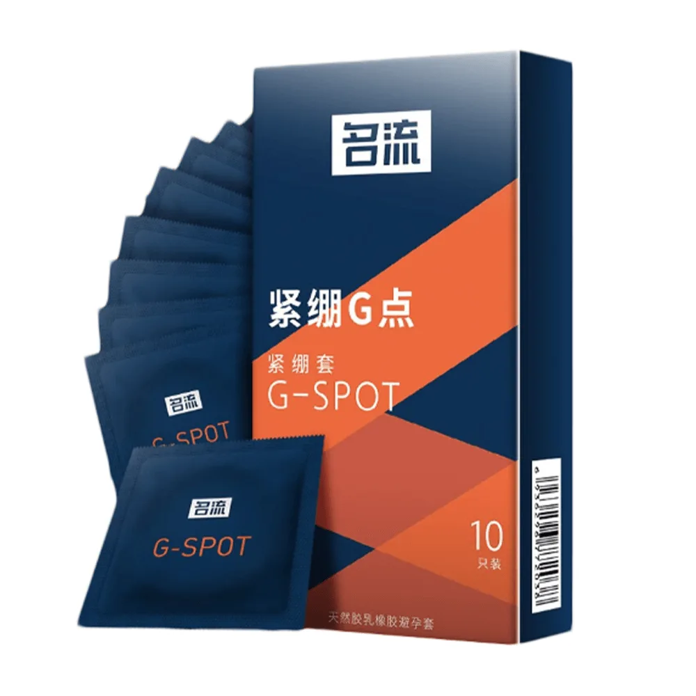 Bao cao su Mingliu G Spot 49mm Hộp 10 cái Siêu mỏng, kích thích tối đa — ảnh 3