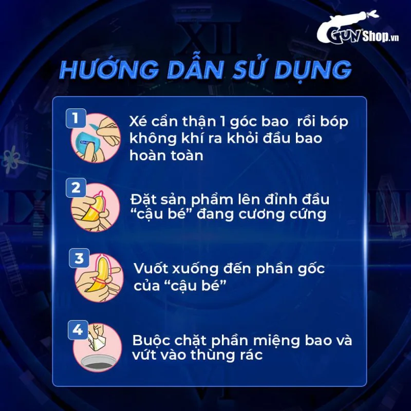 Bao cao su Muaisi xanh hạt sẵn an toàn hộp 12 cái chất lượng — ảnh 7