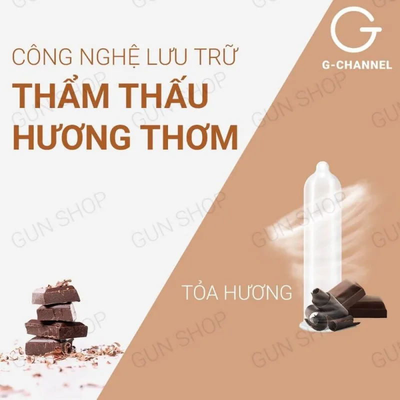 Bao cao su Nakanishi siêu mỏng 0.03mm hương socola hộp 4 — ảnh 7