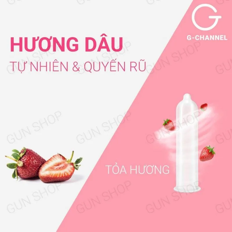 Bao cao su Nakanishi siêu mỏng 0.03mm hương dâu hộp 4 cái giá tốt — ảnh 7
