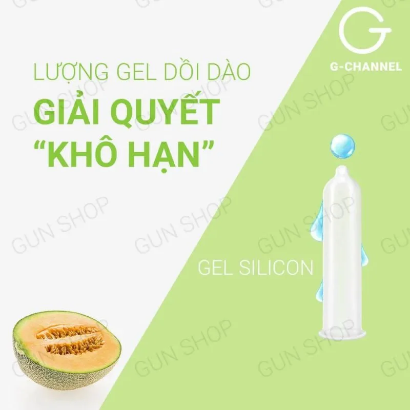 Bao cao su Nakanishi siêu mỏng 0.03mm hương dưa lưới, hộp 4 cái giá tốt — ảnh 5