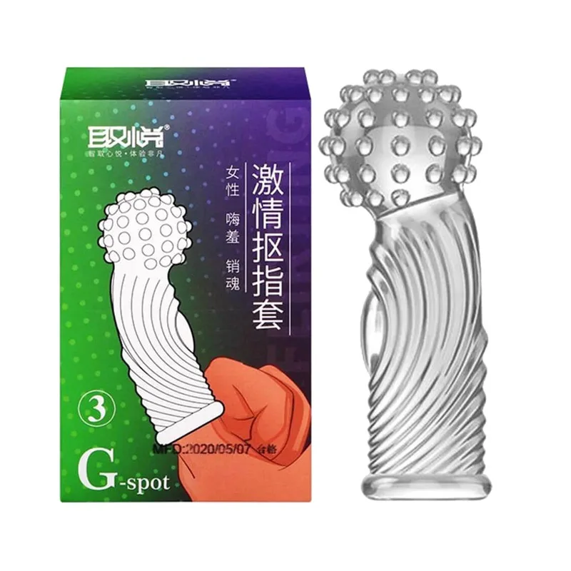 Bao cao su ngón tay Aichao G-spot gai lớn - Kích thích cực đỉnh