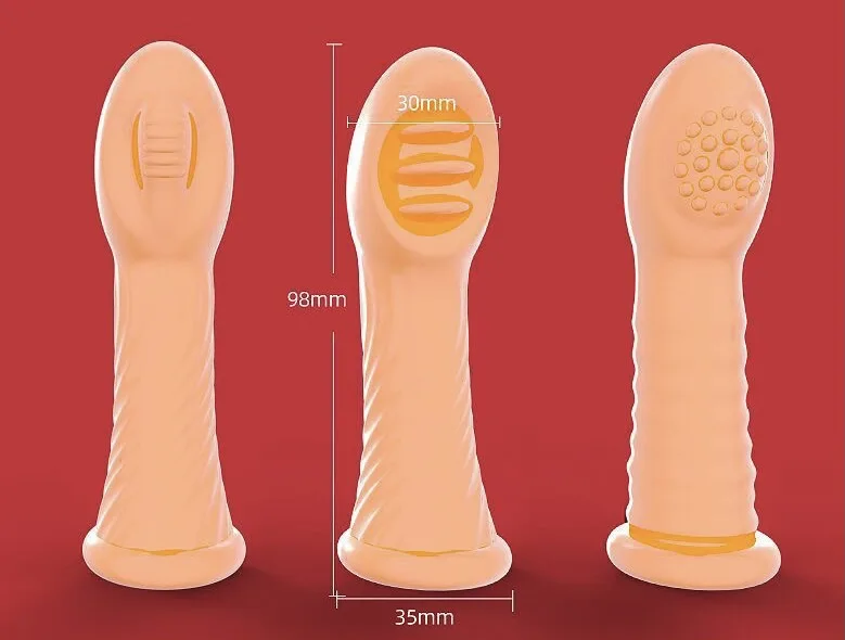 Bao cao su ngón tay rung gai nổi massage điểm G tăng khoái — Đặc điểm nổi bật của bao cao su ngón tay có rung gai