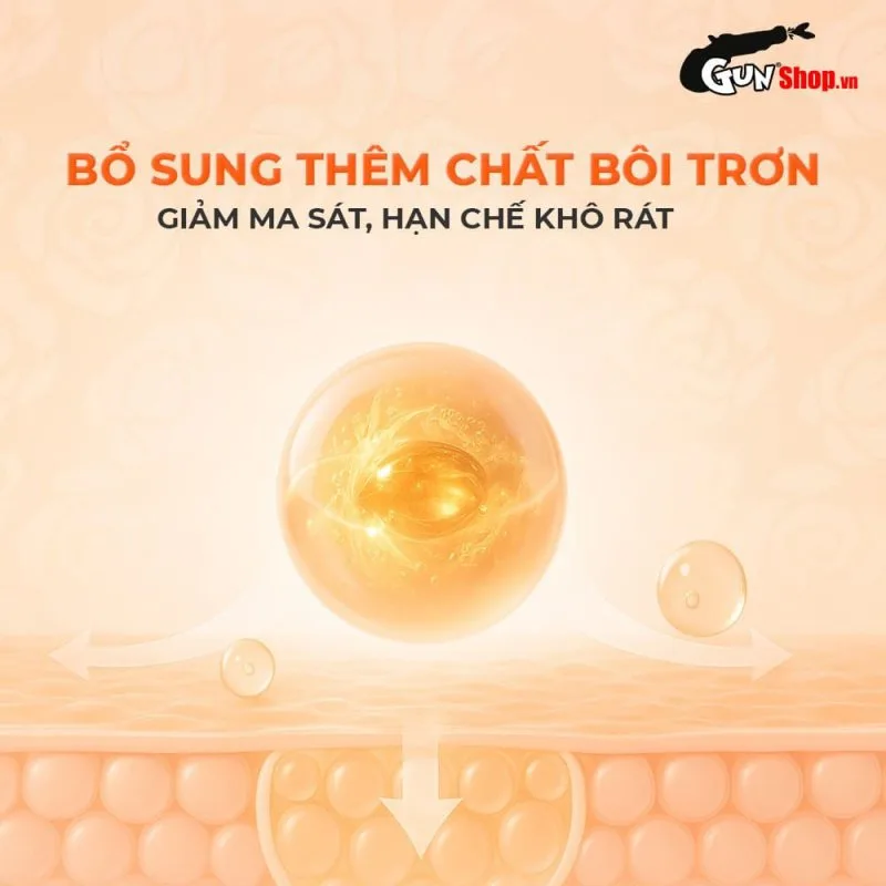 Okamoto Roman vân hoa hồng ôm sát Hộp 10 bao cao su siêu mềm mại — ảnh 7