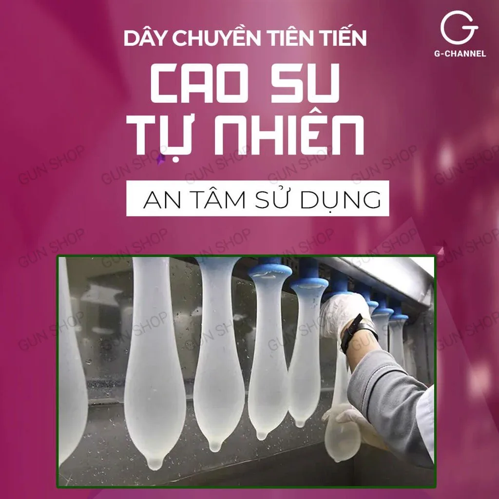 Bao cao su OKHQ hộp 3 cái siêu mỏng an toàn tin cậy — ảnh 3