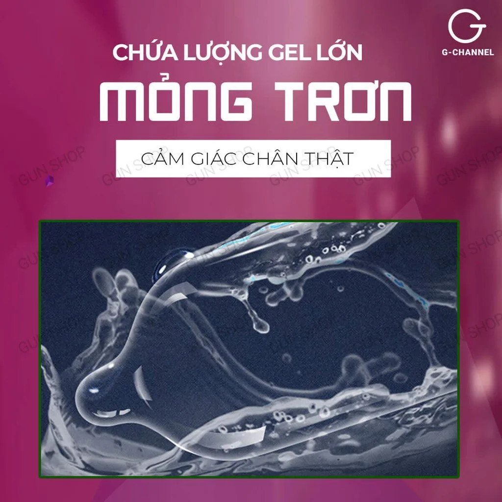 Bao cao su OKHQ hộp 3 cái siêu mỏng an toàn tin cậy — ảnh 4