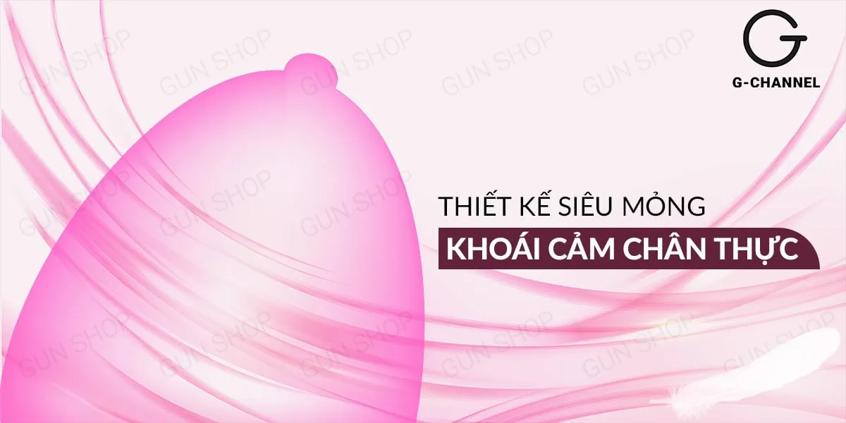 Bao cao su OLO 0.01 Zero Hồng siêu mỏng, hạt gai, gel trơn — ảnh 3