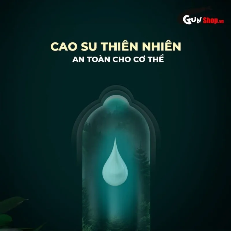 Bao cao su OLO 0.01 Đen siêu mỏng hương vani thơm mát hộp 10 cái an toàn — ảnh 7