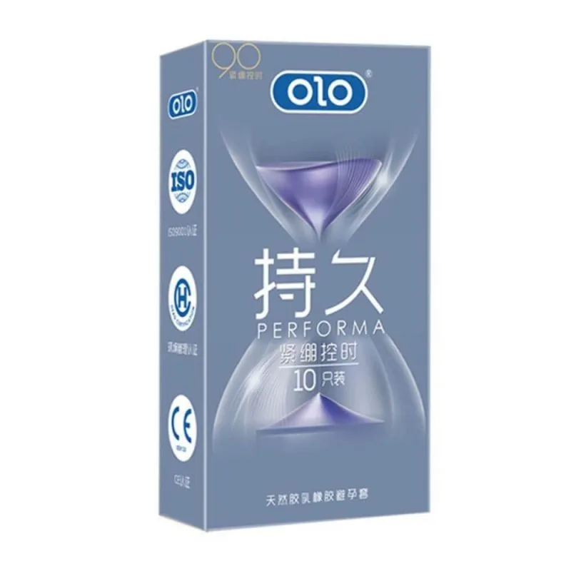 Bao cao su OLO 0.01 Đồng Hồ Xanh kéo dài thời gian hương vani — ảnh 3