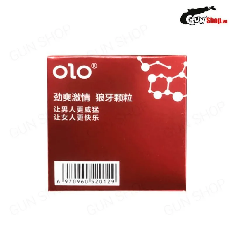 Bao cao su OLO 0.01 Large Bump siêu mỏng, nóng ấm vani, 10 cái — ảnh 5