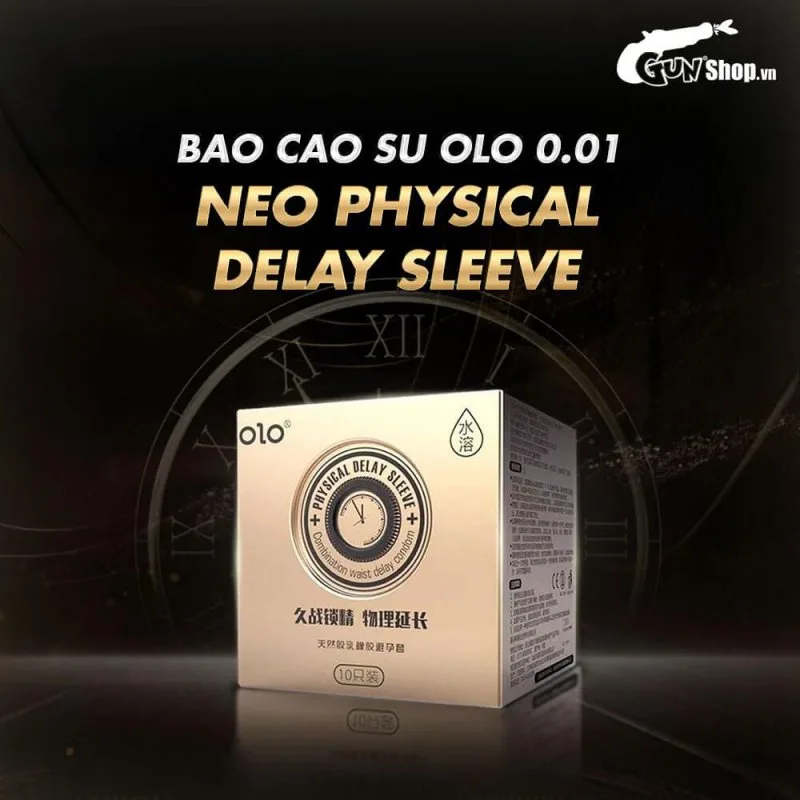 Bao cao su OLO 0.01 siêu mỏng gân gai tăng nhiệt kéo dài — ảnh 4