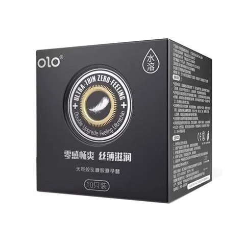 Bao cao su OLO 0.01 siêu mỏng, gai vani, hộp 10 cái giá tốt