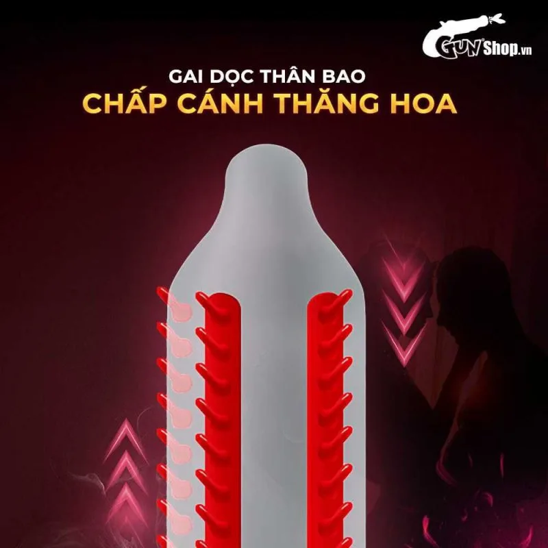 Bao cao su OLO Phượng Hoàng gai đứng hộp 1 cái tặng bi silicon — ảnh 5