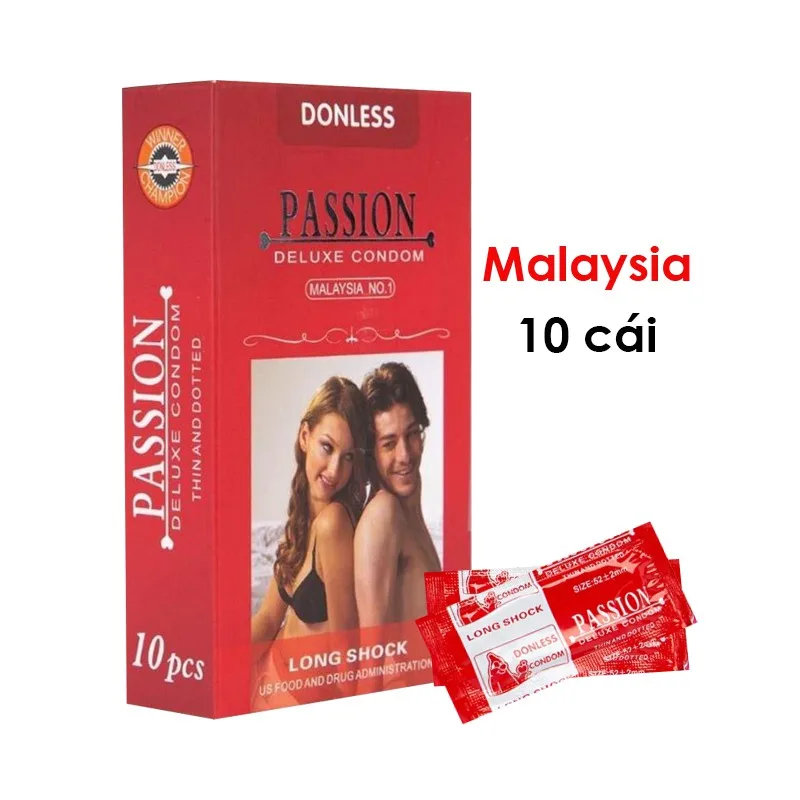 Passion Deluxe chính hãng bao cao su giá tốt mua ngay shop uy tín