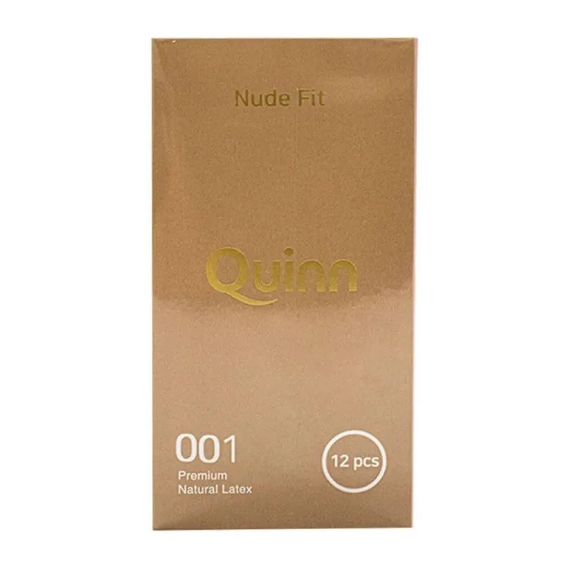 Bao cao su Quinn Nude Fit siêu mỏng an toàn chống tuột 12 cái — ảnh 3