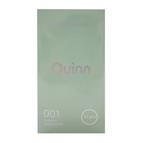 Bao cao su Quinn Pleasure Max gân điểm nổi tăng khoái cảm hộp 12