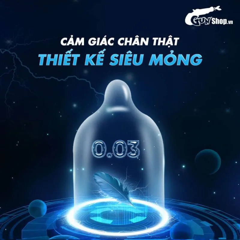 Bao cao su Ropockon mỏng 0.03mm hương dâu 12 cái Bảo Bình — ảnh 5